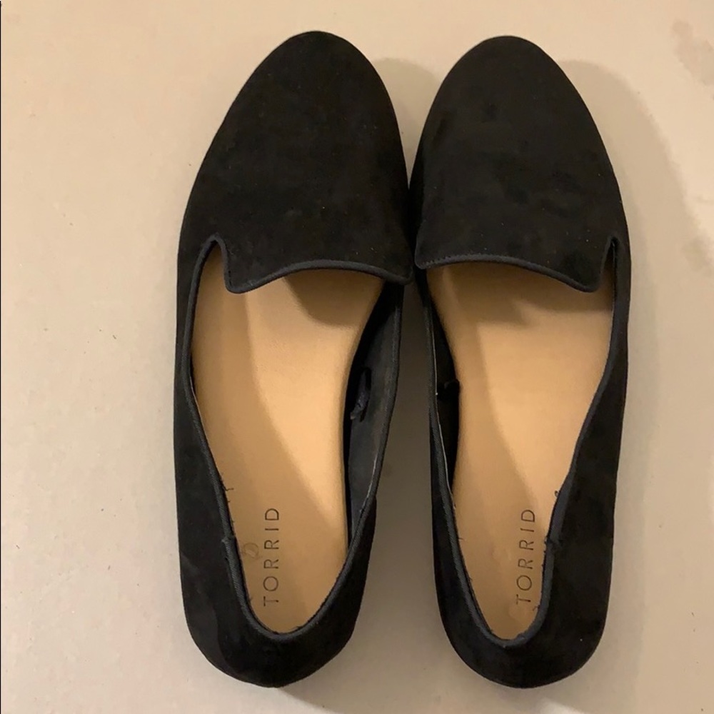 Suede loafers